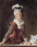 Jean Honore Fragonard Dancing girl lucky Miss Mar portrait oil painting artist